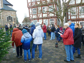 Feier des „Weihnachtsfriedens“ in Naumburg (© Karl-Franz Thiede)